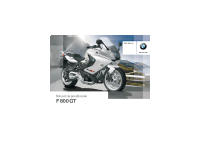 BMW F800 GT - Navod na pouzivanie SK 2012 